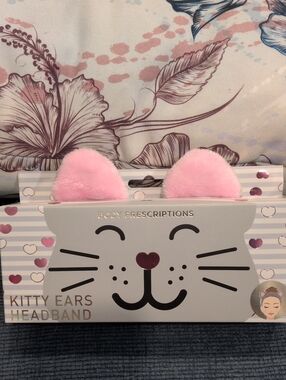Body Prescriptions Pink Kitty Ears Headband